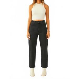 NEW HAMMER COLLECTION midnight wide leg jean in black